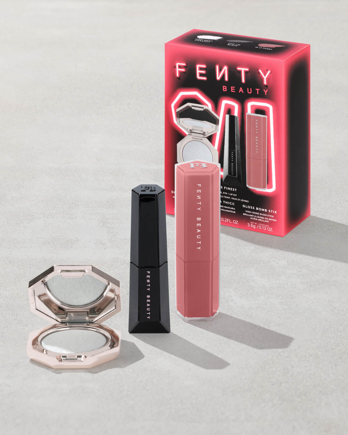Fenty's Finest 3-Piece Face, Eye + Lip Kit