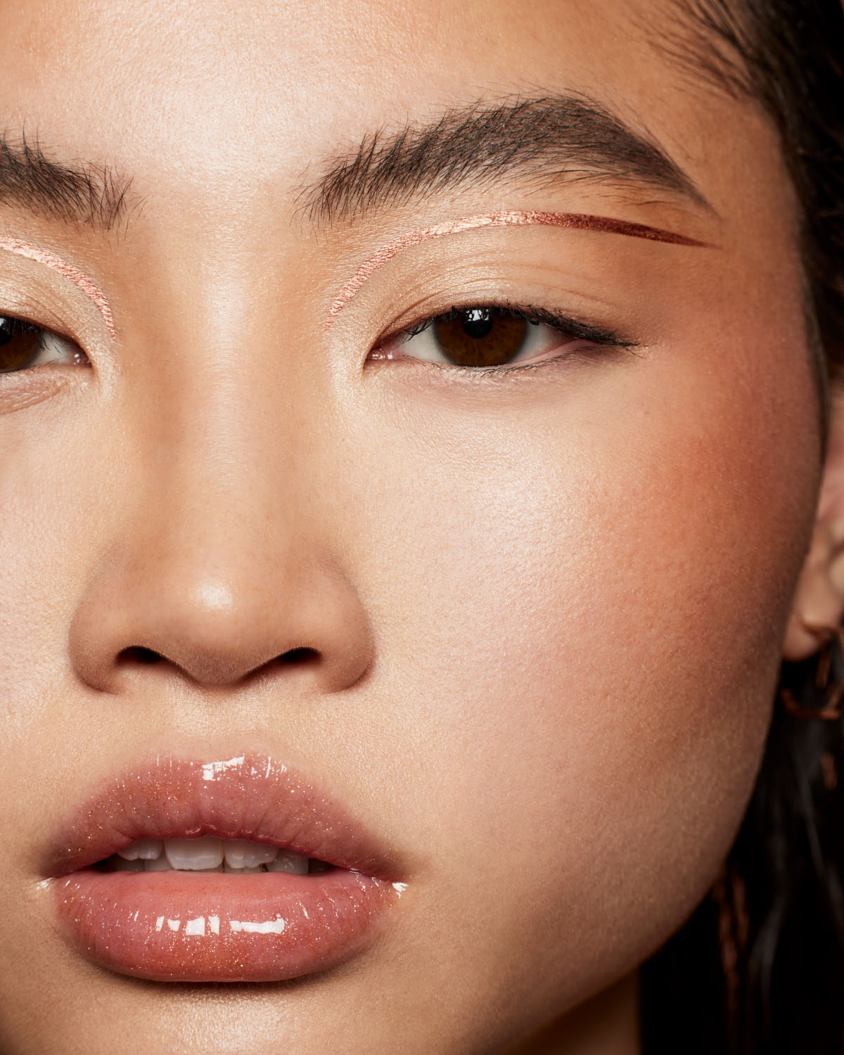 Glitty Lid Shimmer Liquid Eyeliner ¡ª Bronze All Ova Collection: Ritzy Rose